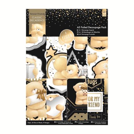 A5 Classic Decadence Forever Friends Decoupage Pack